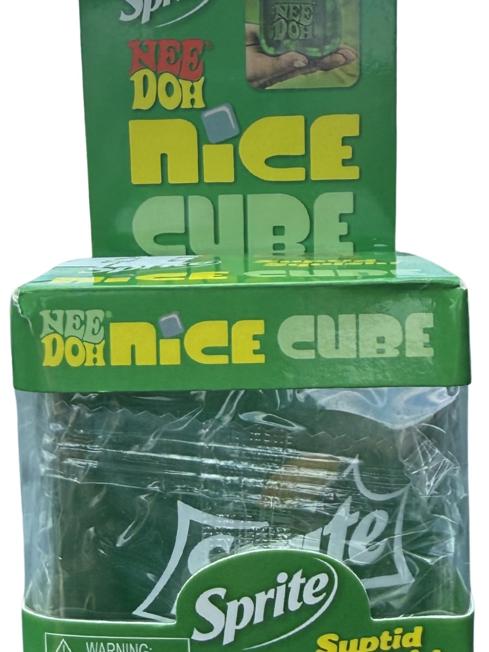 RARE NeeDoh Sprite Nice Cube Square Squishy